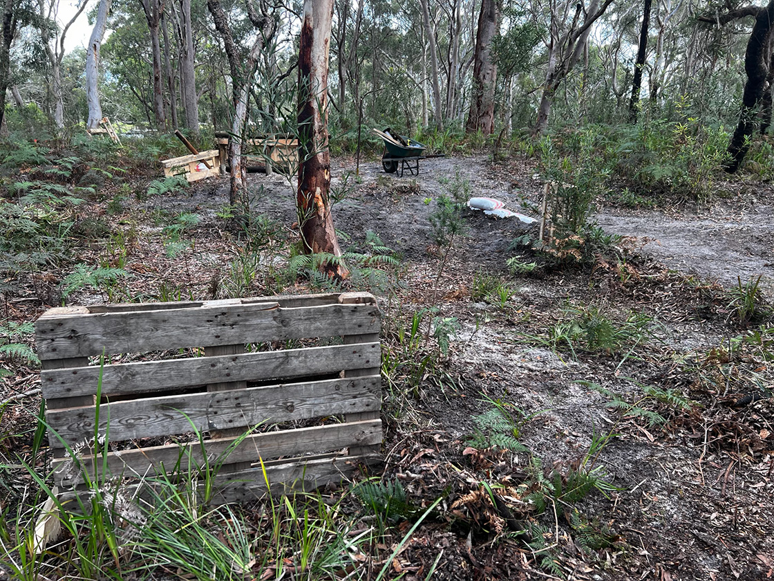 Battlezone Laser Tag bushland arena, Salt Ash NSW
